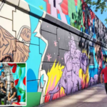 🎨 Palermo late a color: un mural de 220 metros celebra su identidad y espíritu urbano