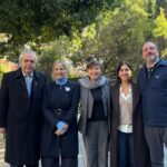 La ministra de Educación visitó el St. Brendan’s College y estuvo en la promesa a la bandera de los chicos de 4º grado
