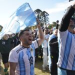 Palermo y Chacarita explotaron de alegría con la Scaloneta 🎉⚽